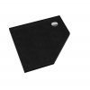 Schedline Brodzik akrylowy Sharper Black Stone 80x80x5 cm, pięciokątny, Gwarancja 7 lat 3S.S1PK-8080/C/ST